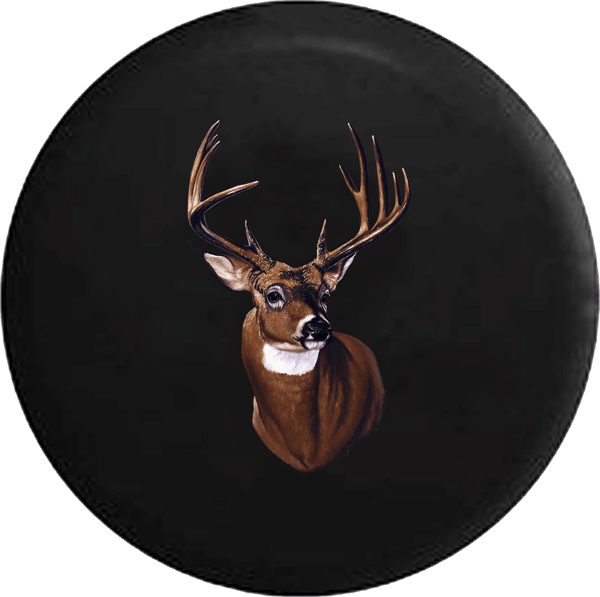 Deer Buck & Doe Spare Tire Cover - Custom Made To Your Tire Size (Add Size In Notes)
