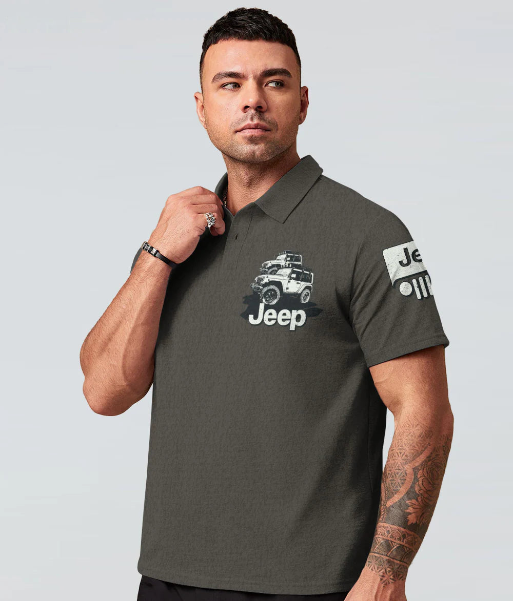 The More I Play With It Jeep Polo Shirt – Aljaira