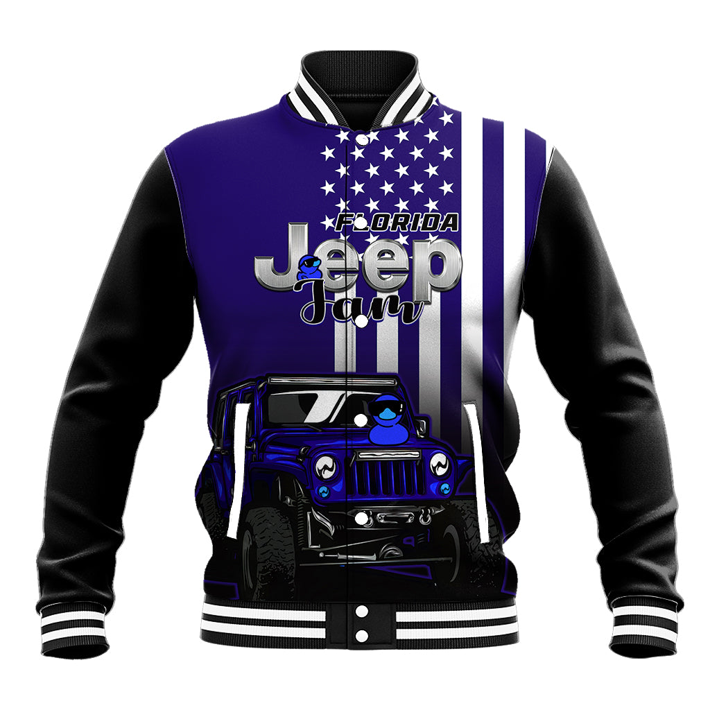 Florida Jeep Jam 2023 With Duck Baseball Jacket Blue Verison LT14 – Aljaira