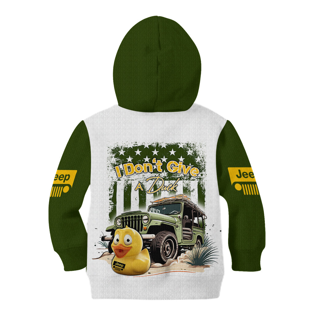 duck-duck-jeep-kid-hoodie-i-dont-give-a-duck-mix-green-american-flag