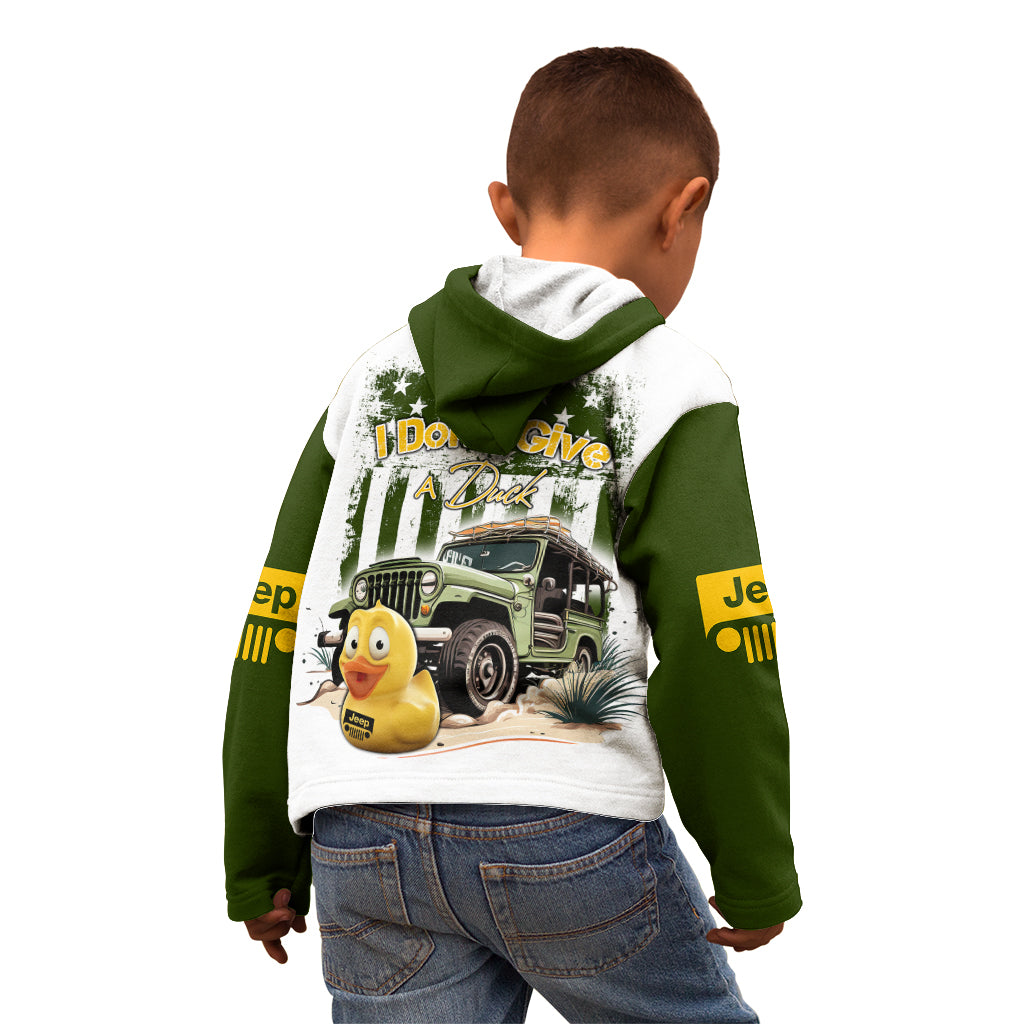 duck-duck-jeep-kid-hoodie-i-dont-give-a-duck-mix-green-american-flag