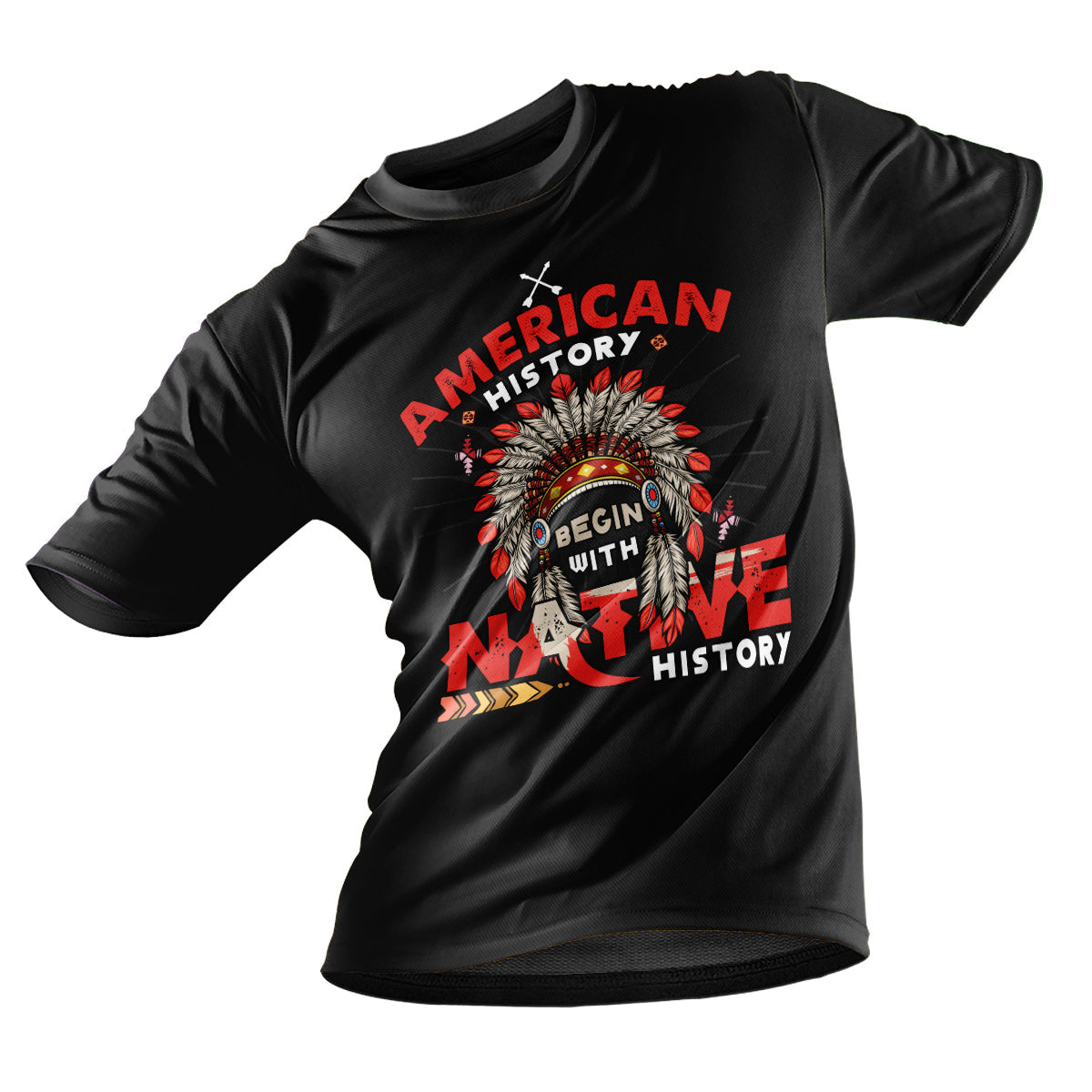 american-history-begin-with-native-history-native-american-t-shirt