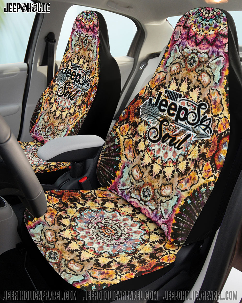 Jeepsy Soul Tie Dye Art Automotive
