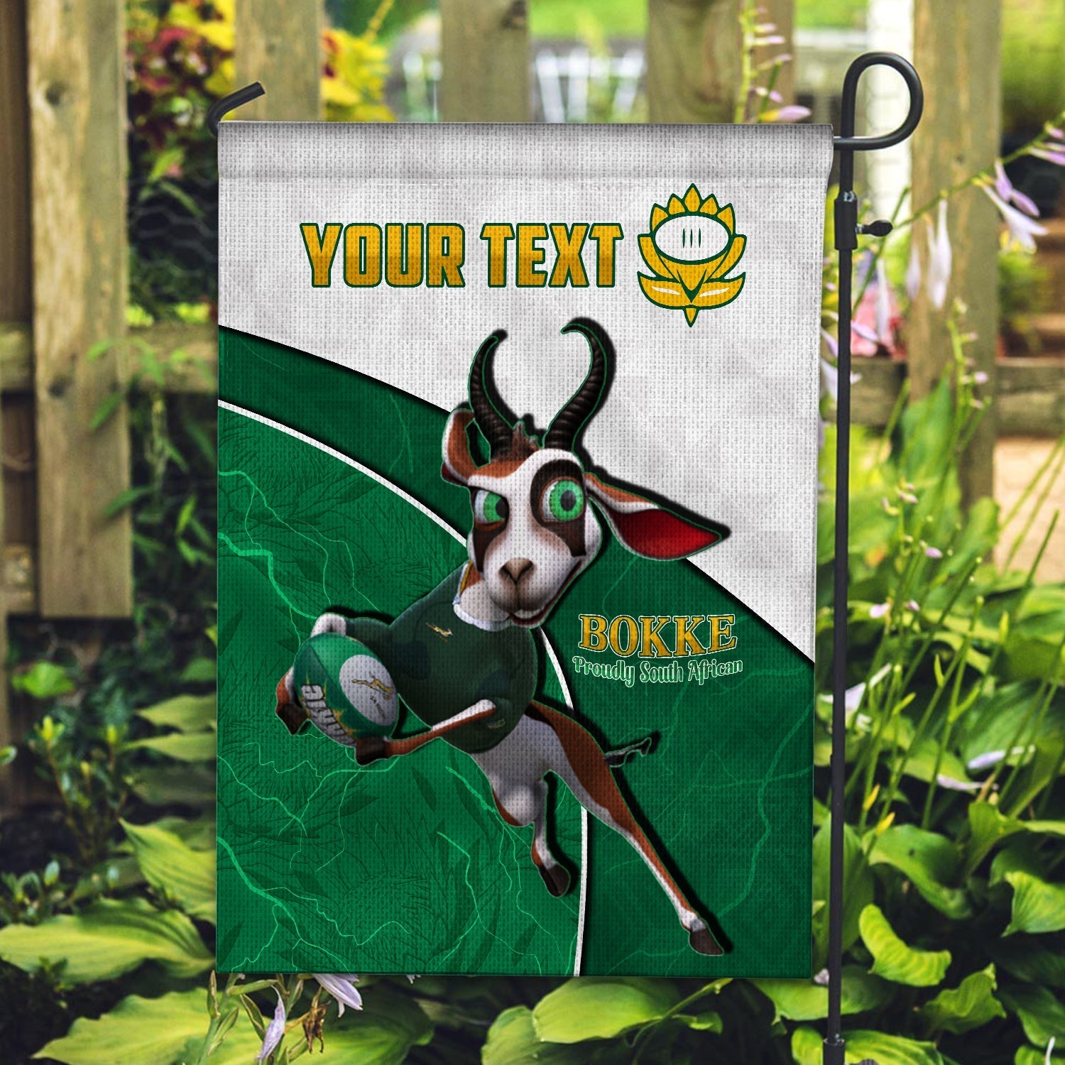 custom-personalised-south-africa-rugby-flag-proudly-springboks-cartoon-bokke-african-pattern