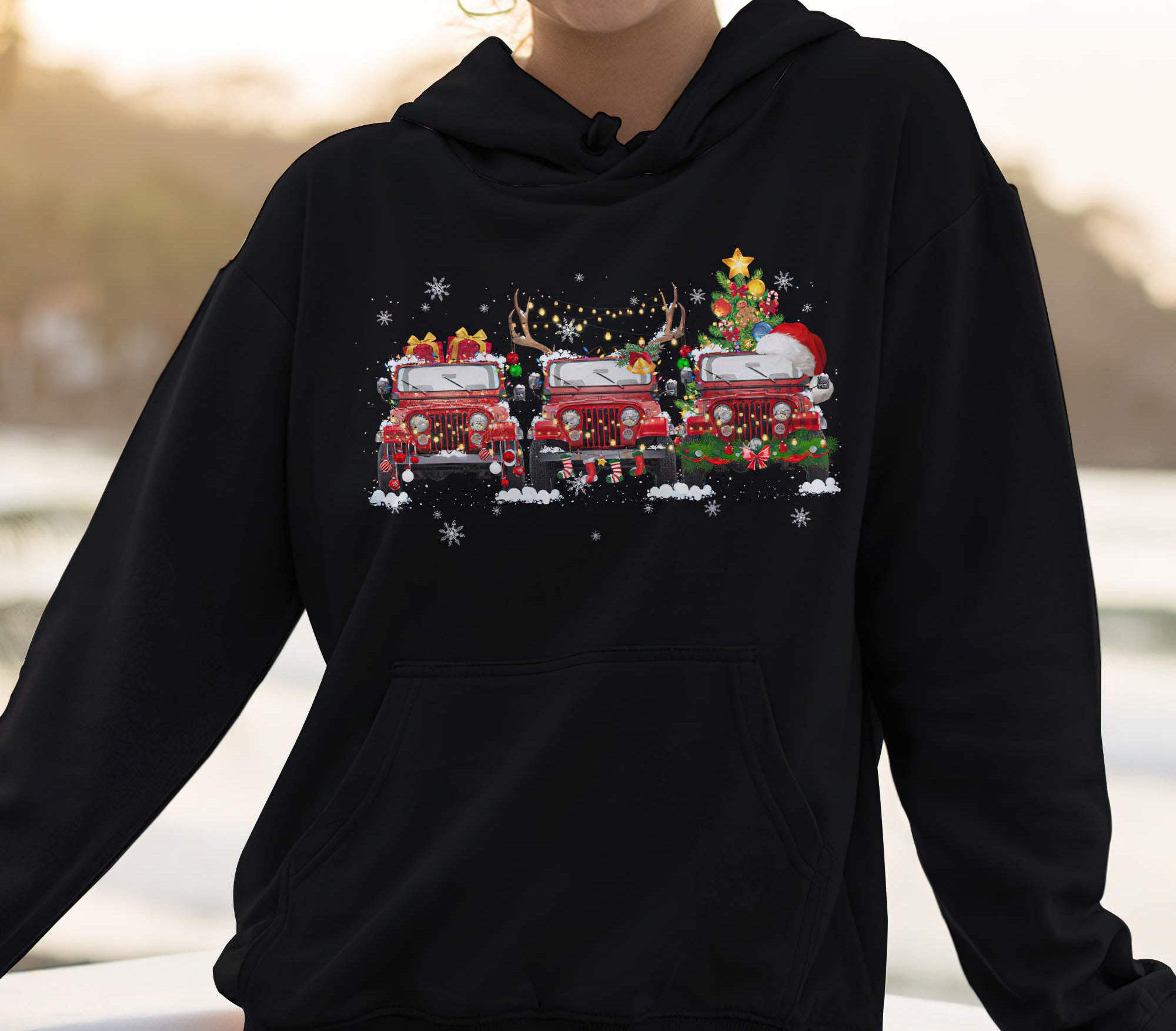 3-jeeps-christmas-1-sided-hoodie