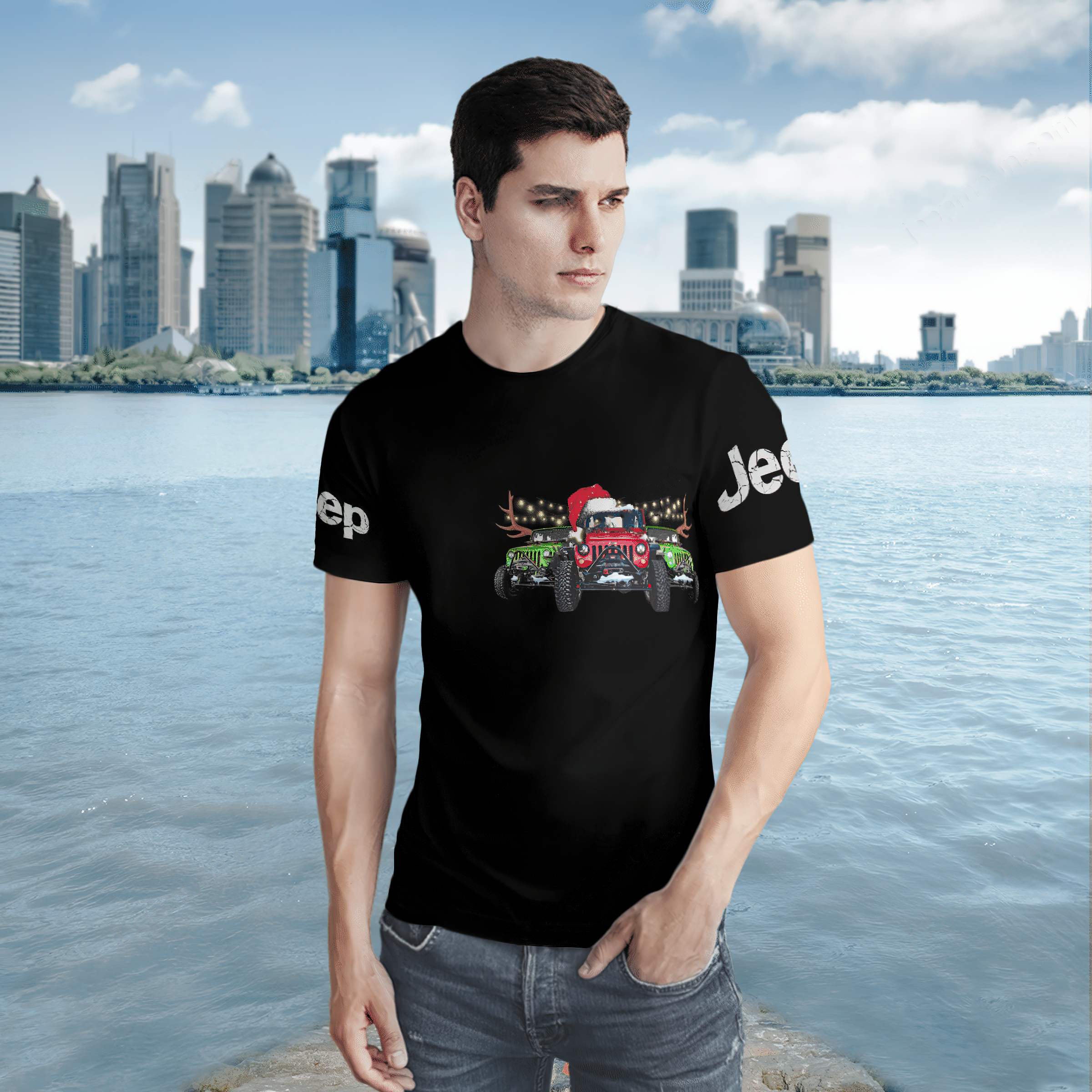 3d-jeep-christmas-t-shirt