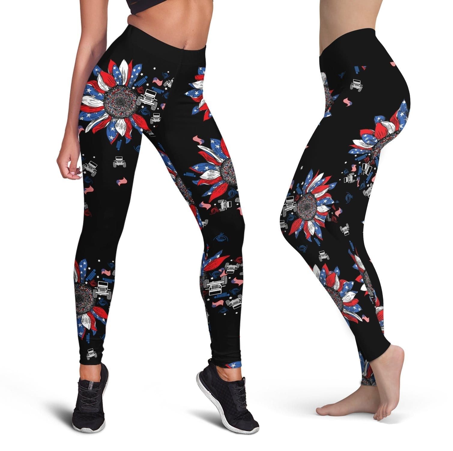 american-jeep-girl-freedom-sunflower-criss-cross-tank-top-legging-3d
