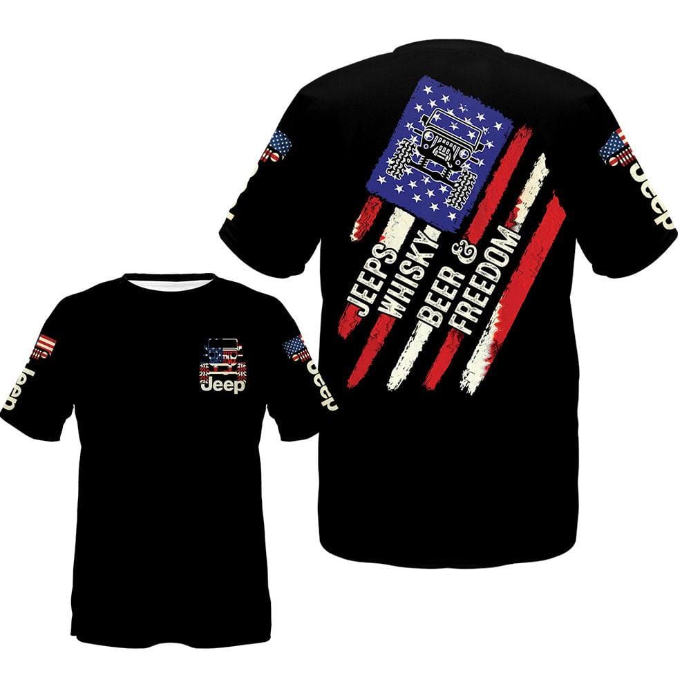 jeep-t-shirt-jeep-whisky-beer-and-freedom-t-shirt