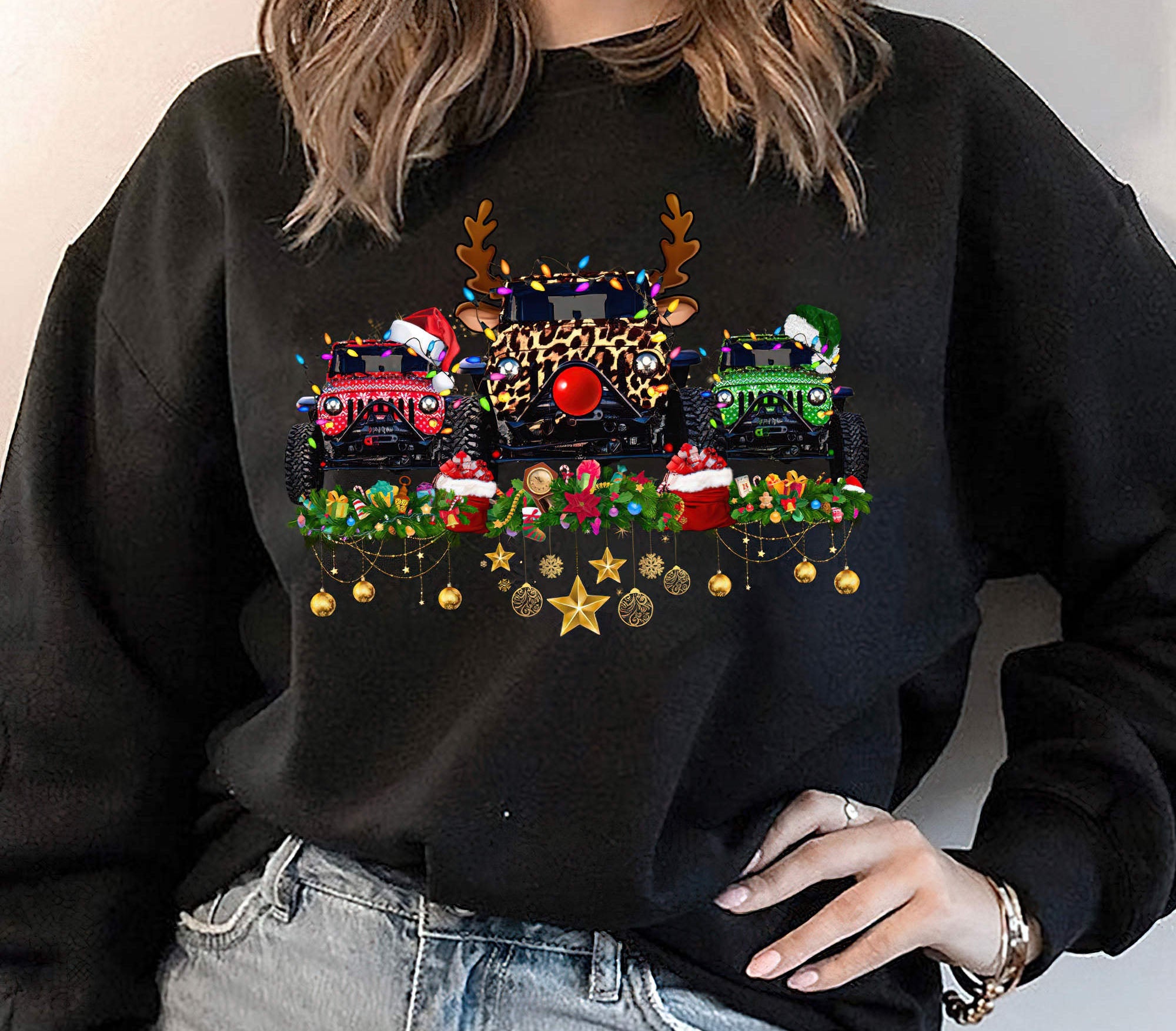 3-jeeps-christmas-2d-sweatshirt
