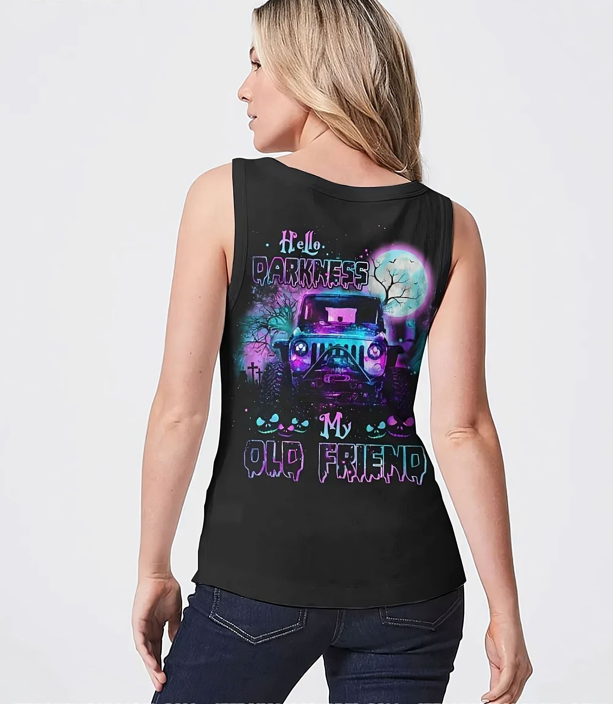 hello-darkness-my-old-friend-jeep-halloween-all-over-print-tank-top