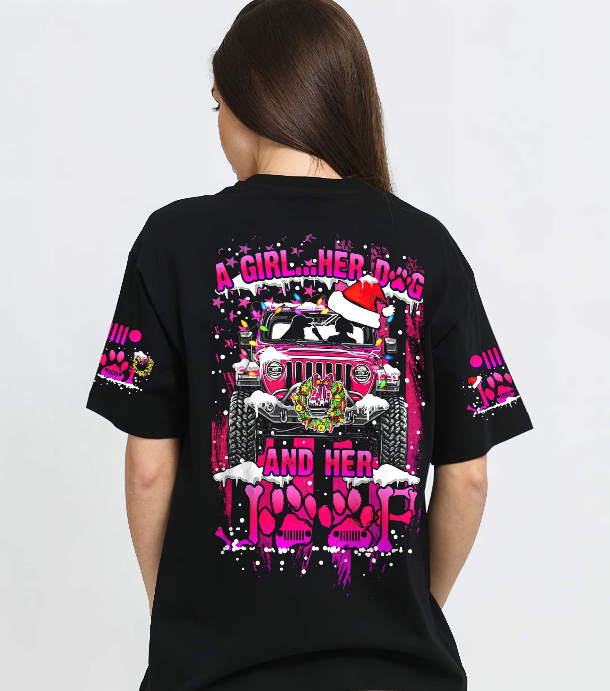 a-girl-her-dog-and-her-jeep-christmas-t-shirt