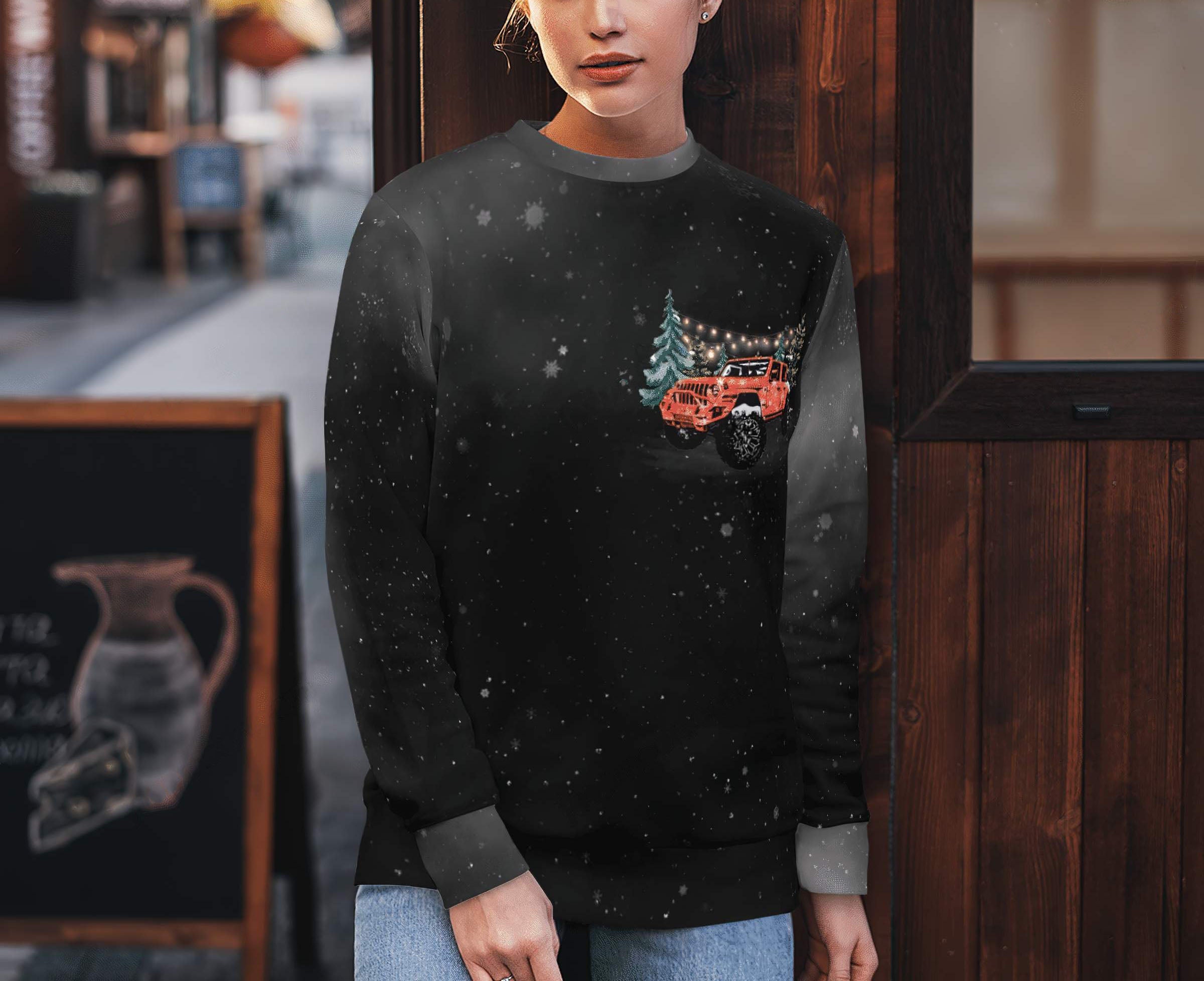 8-girl-9-xmas-jeep-christmas-sweatshirt