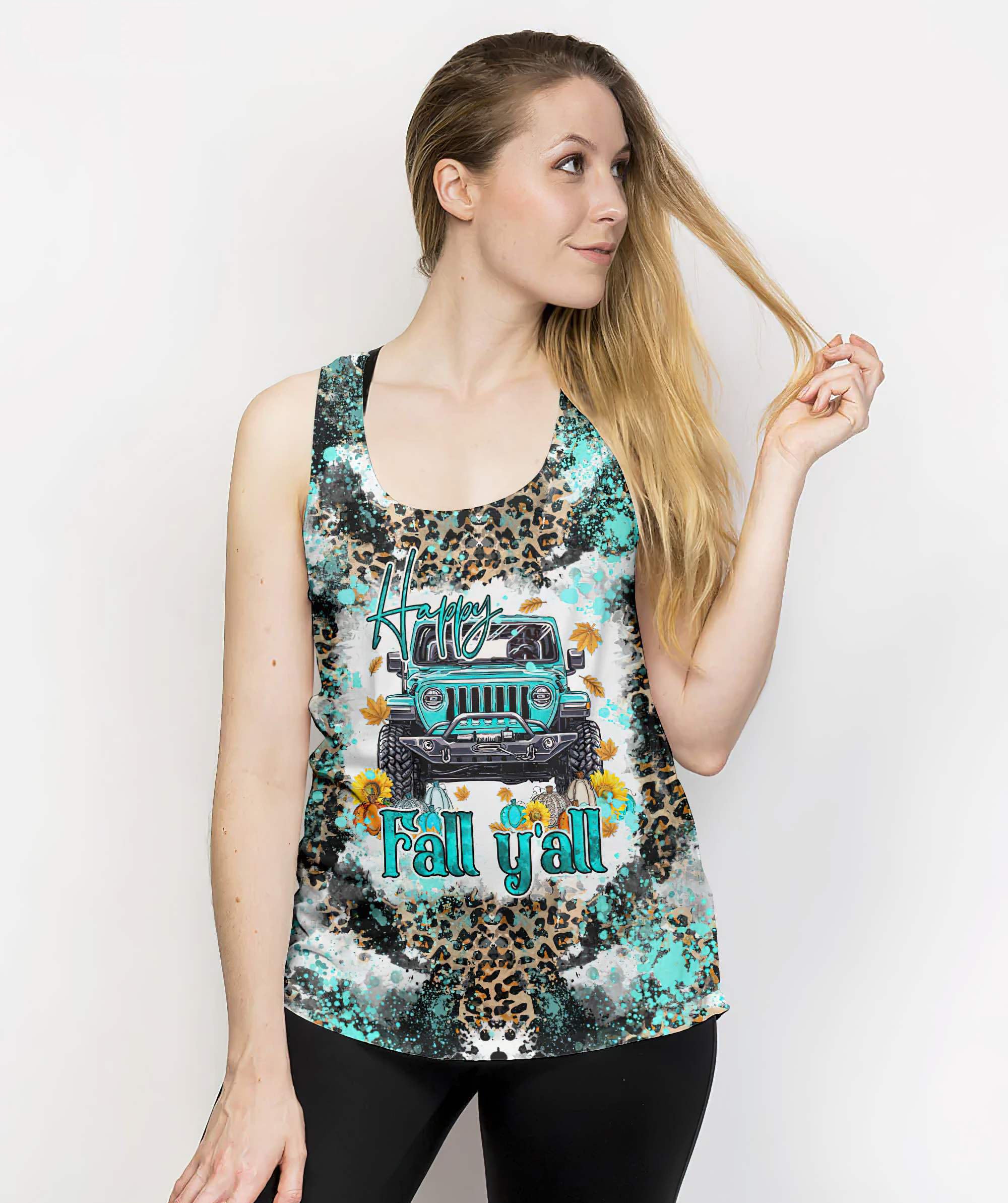 happy-fall-yall-boho-jeep-tank-top
