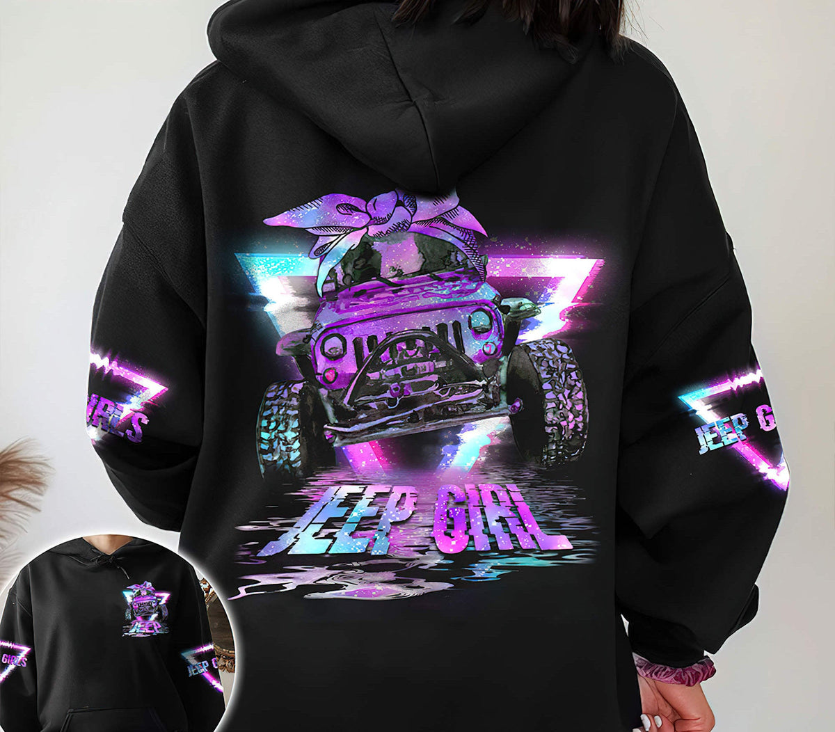 Jeep Triangle Water Hoodie – Aljaira