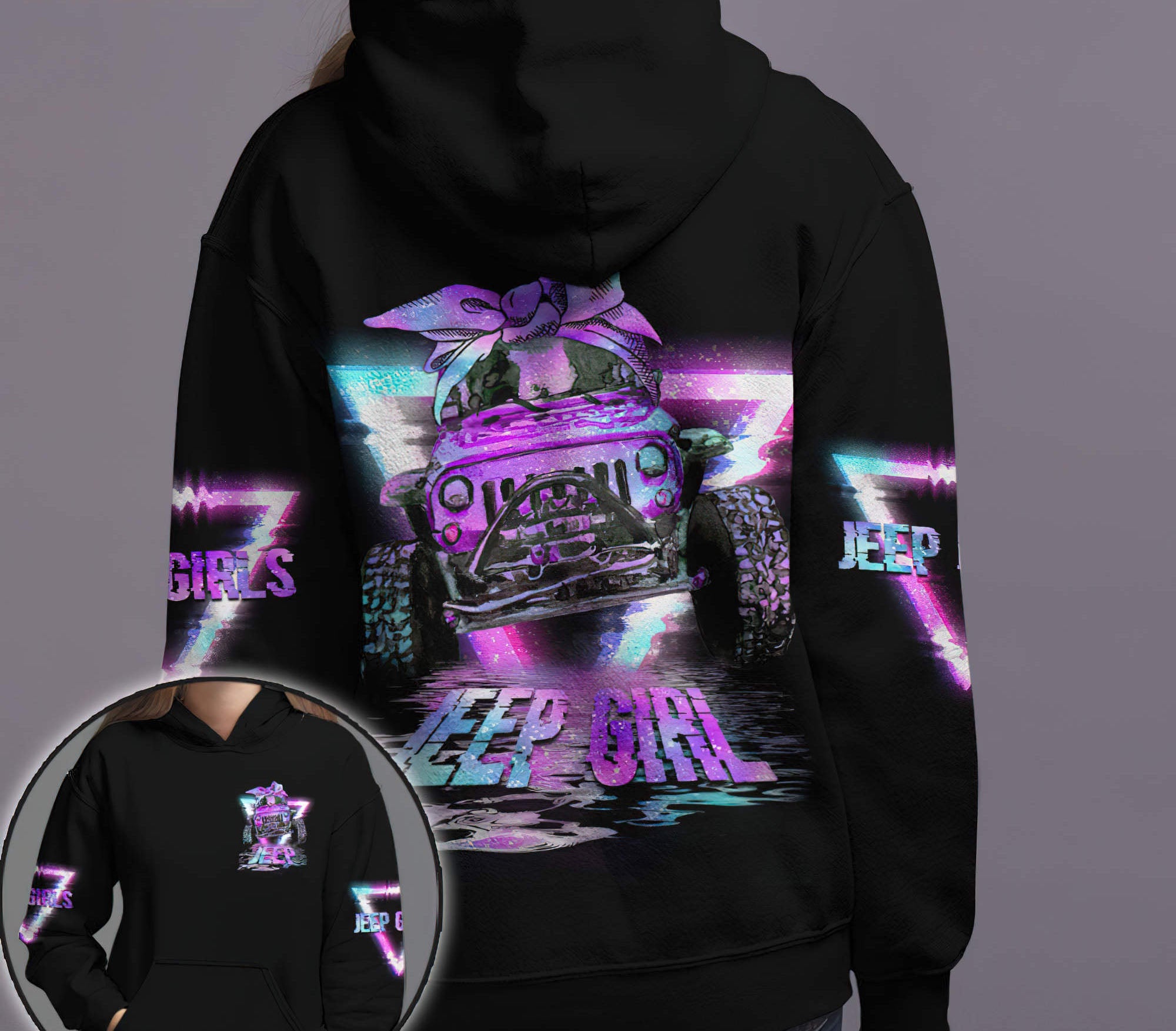 Jeep Triangle Water Hoodie – Aljaira