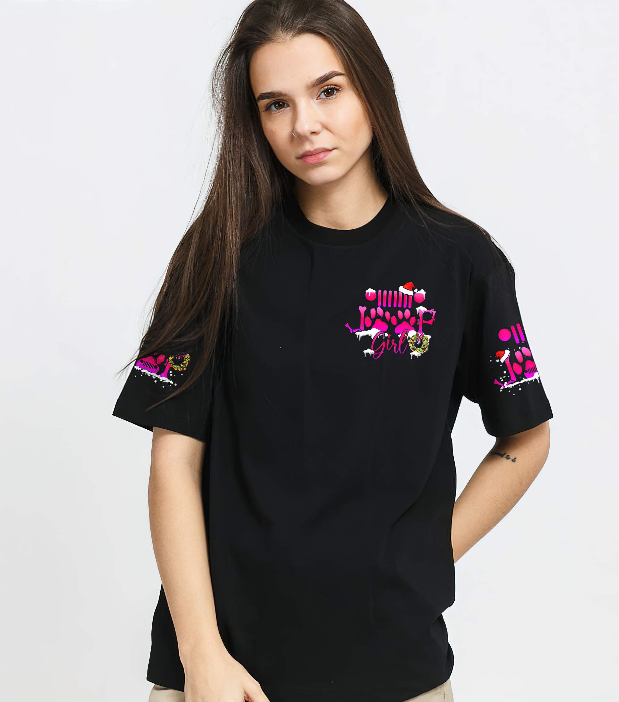 a-girl-her-dog-and-her-jeep-christmas-t-shirt