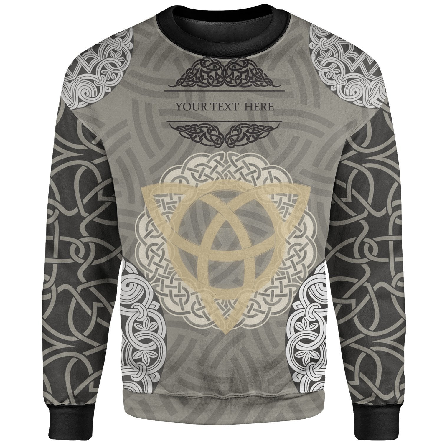 custom-text-celticone-sweatshirt-tree-of-triquetra