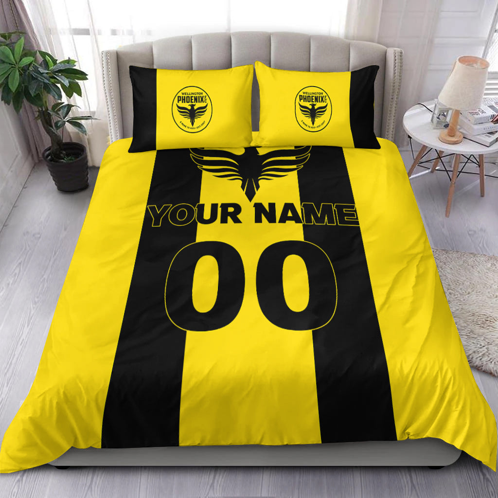 custom-personalised-wellington-phoenix-pride-bedding-set