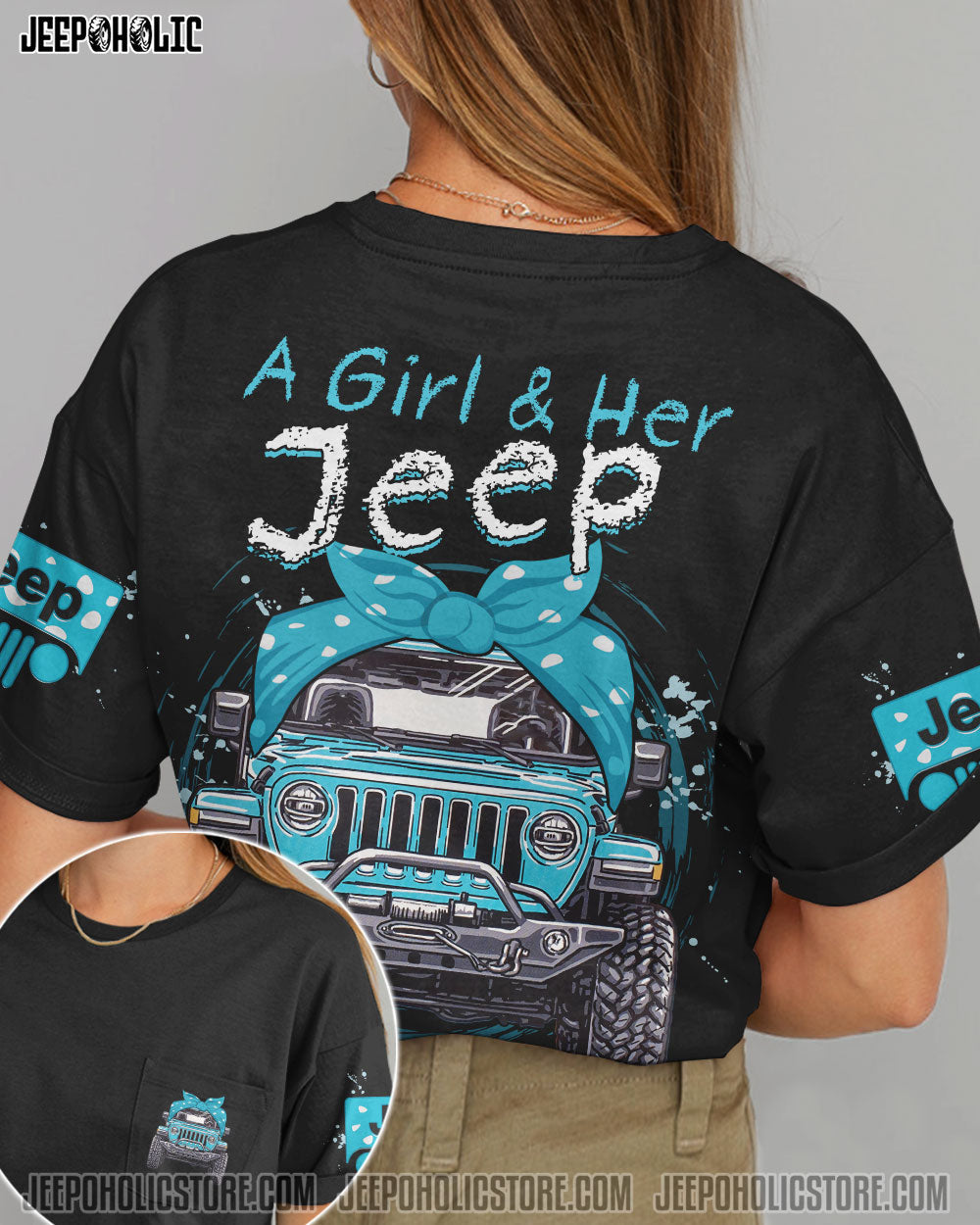 A Girl And Her Jeep You Wouldn't Understand All Over Print