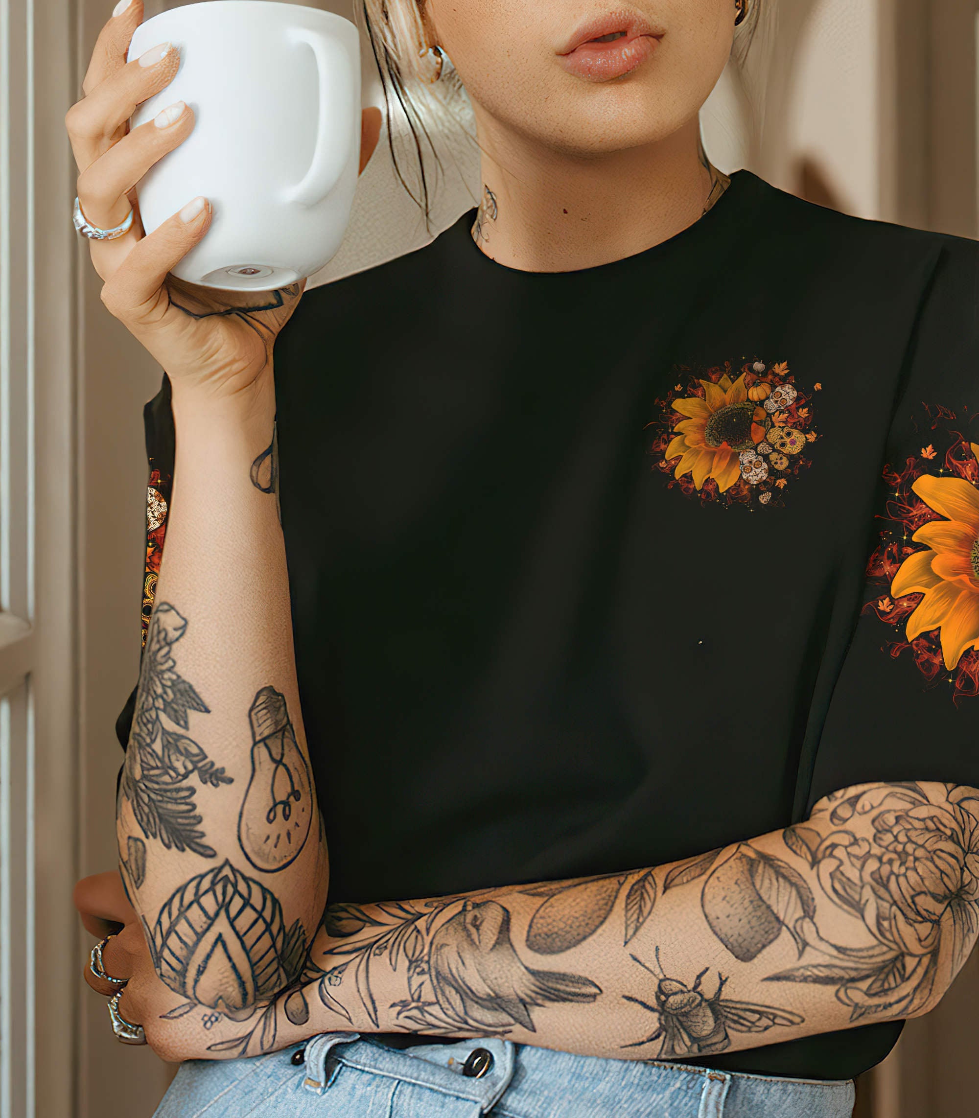 happy-fall-yall-sunflower-skull-all-over-print-t-shirt