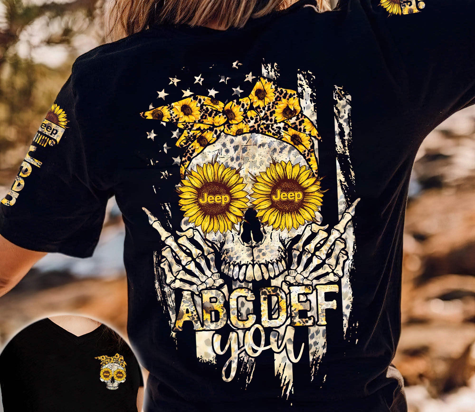abcdef-you-sunflower-skull-jeep-t-shirt