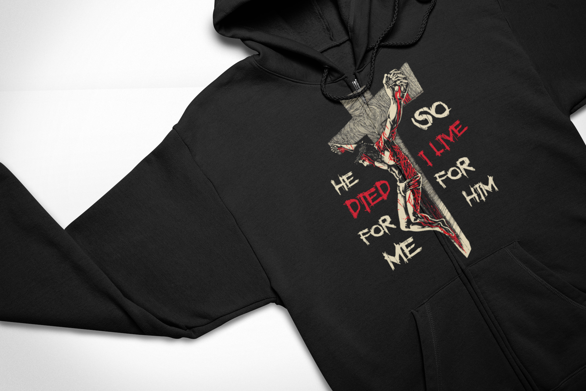 he-died-for-me-so-i-live-for-him-t-shirts
