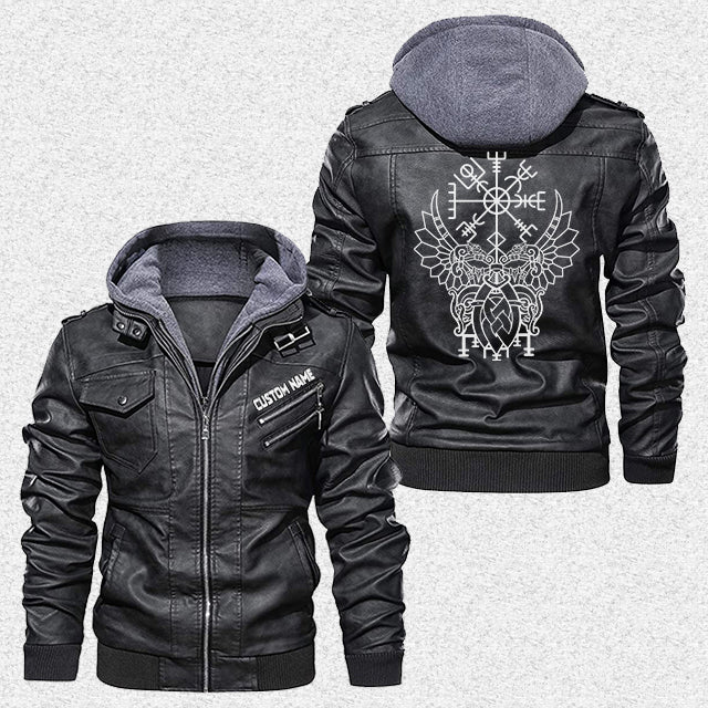 custom-personalised-viking-leather-jacket-viking-vegvisir-odin-runic-compass