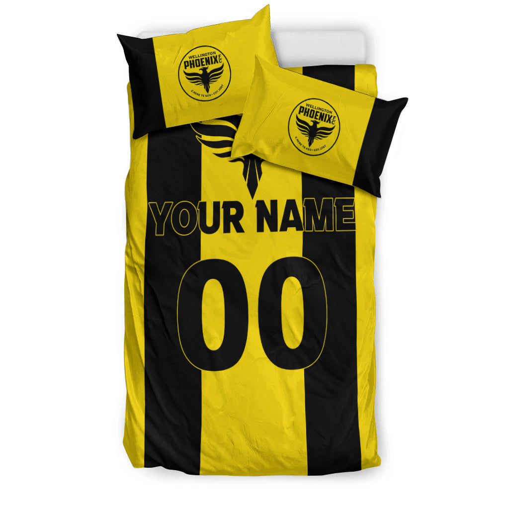 custom-personalised-wellington-phoenix-pride-bedding-set