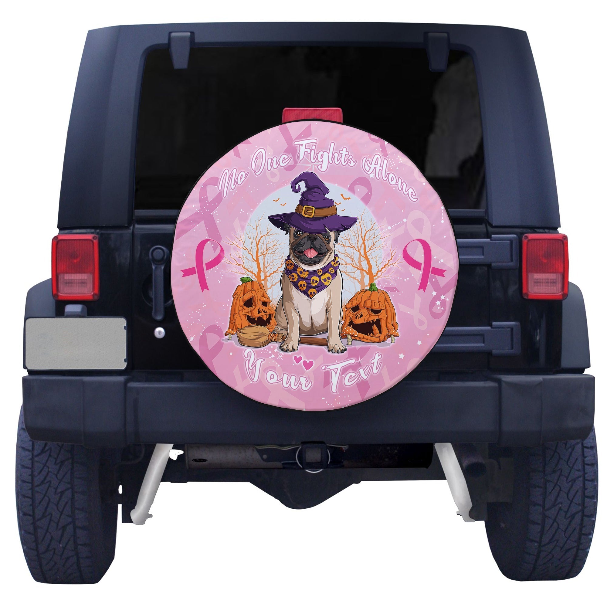custom-personalised-breast-cancer-spare-tire-cover-no-one-fights-alone-halloween-pumpkin-and-dog