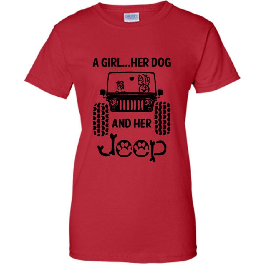 a-girl-her-dog-and-her-jeep-w-gildan-women-shirt