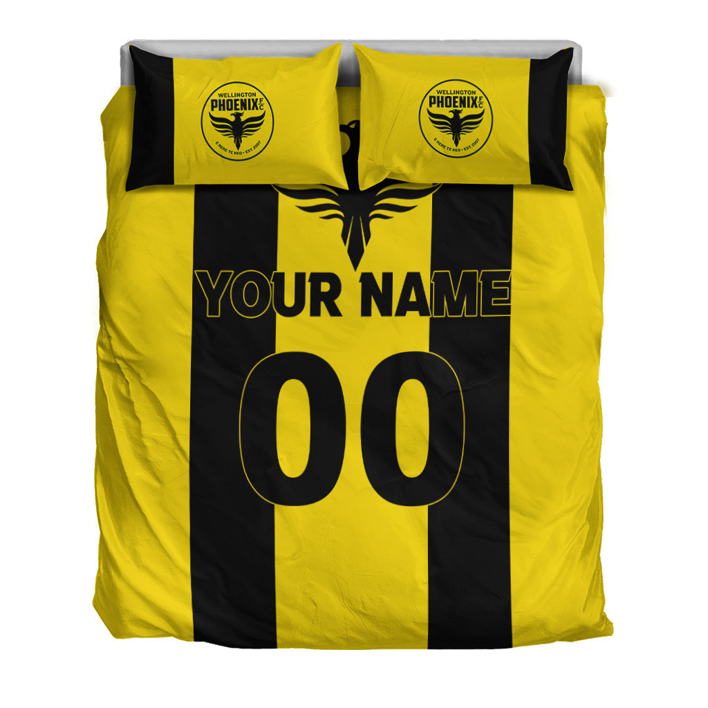 custom-personalised-wellington-phoenix-pride-bedding-set