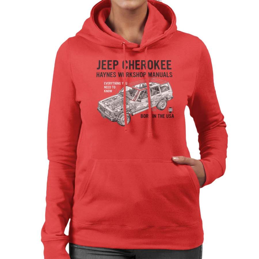 haynes-owners-workshop-manual-jeep-cherokee-black-womens-hooded-sweatshirt