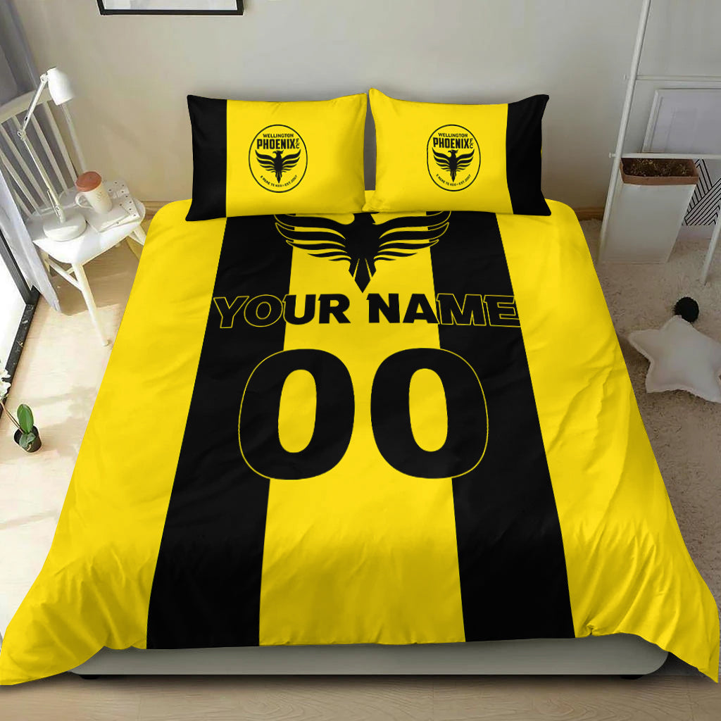 custom-personalised-wellington-phoenix-pride-bedding-set