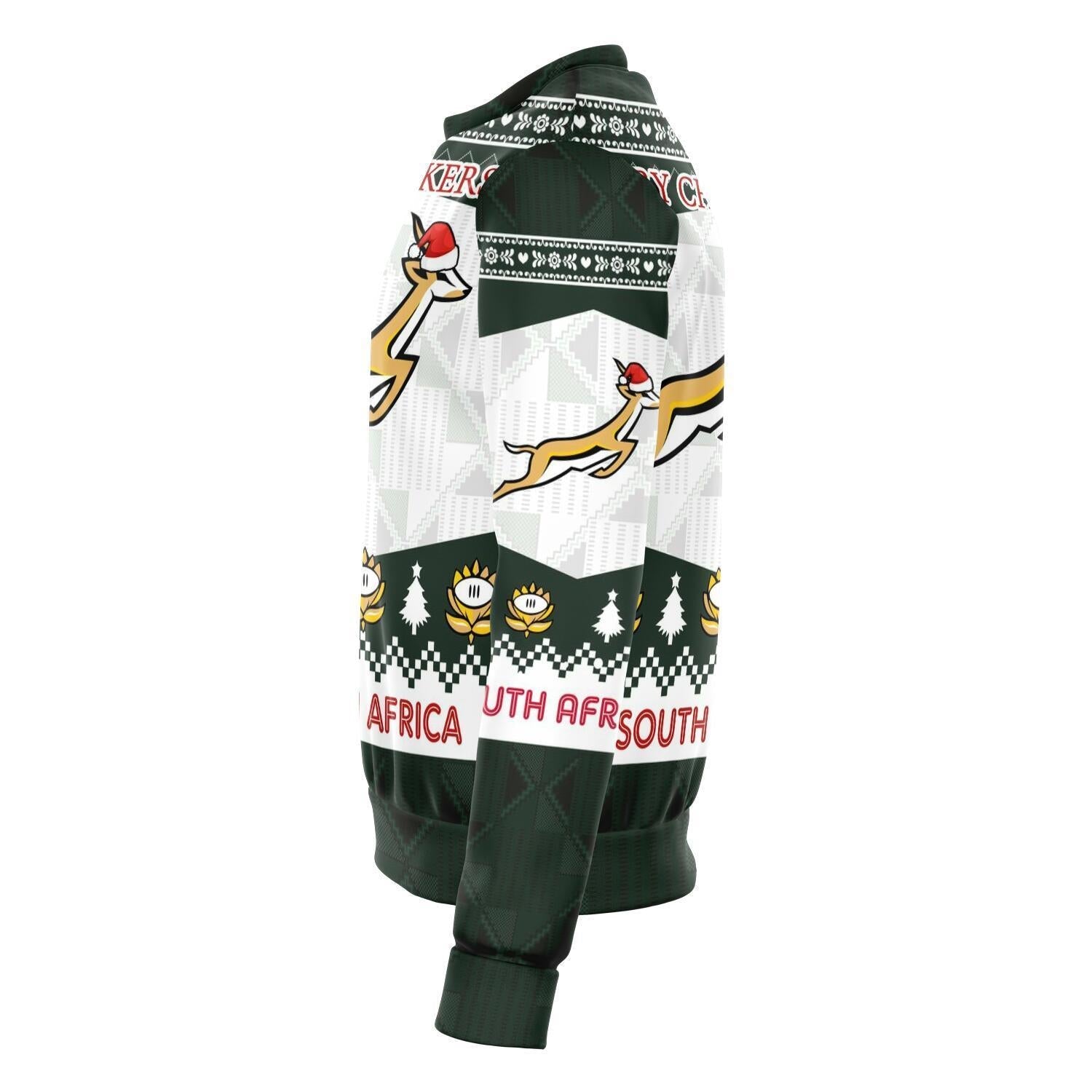 South Africa Springboks Christmas Sweatshirt – Aljaira