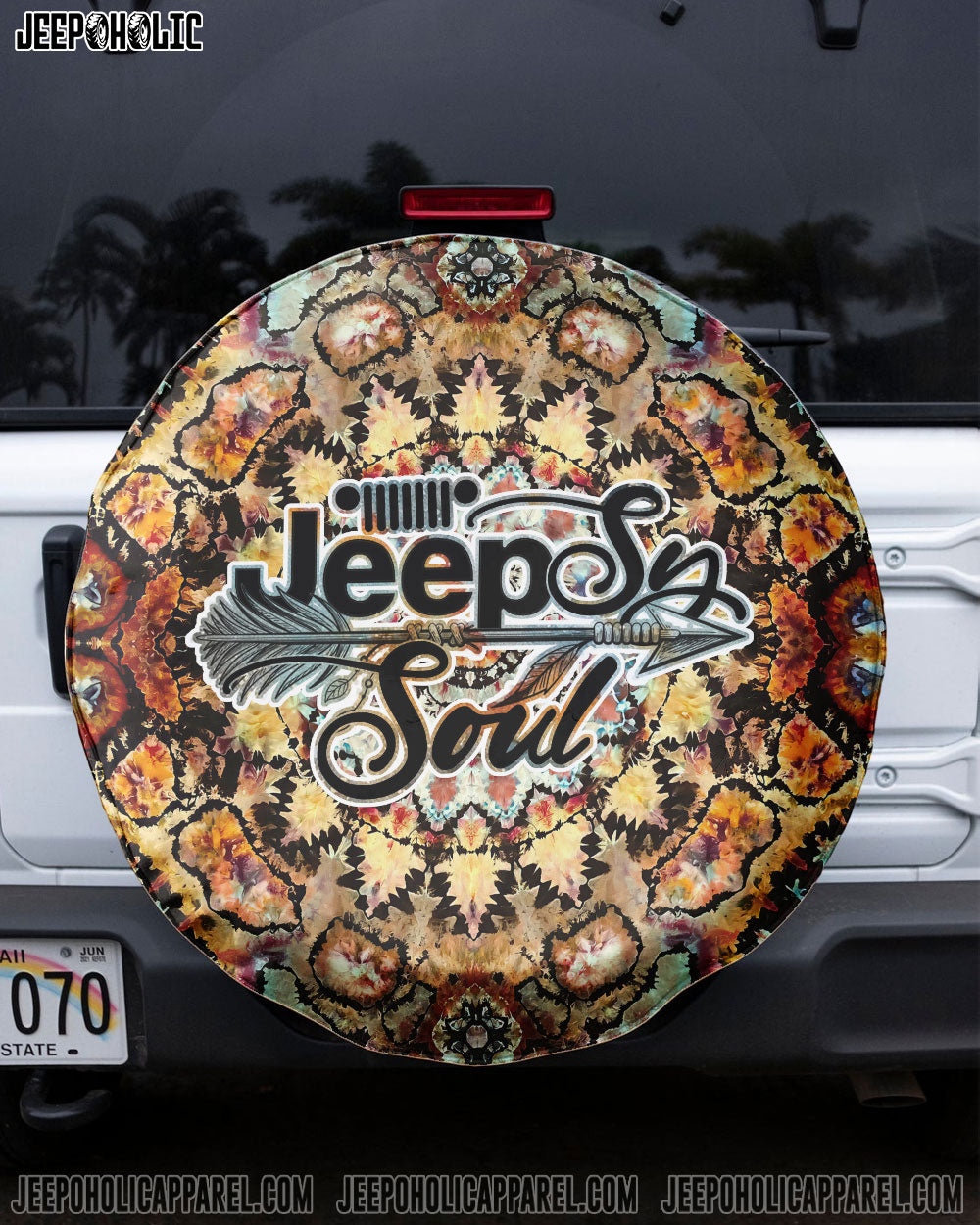 Jeepsy Soul Tie Dye Art Automotive