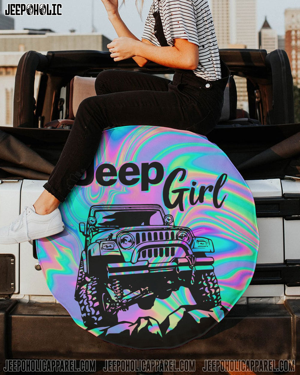 Jeep Girl Hologram Automotive