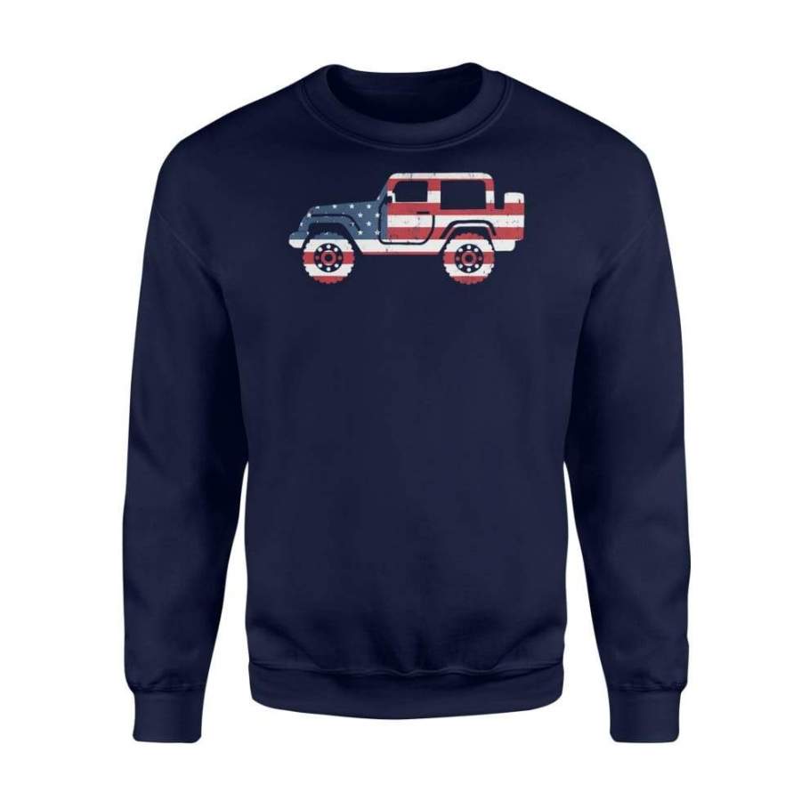 american-flag-jeep-shirt-4th-of-july-jeep-standard-fleece-sweatshirt