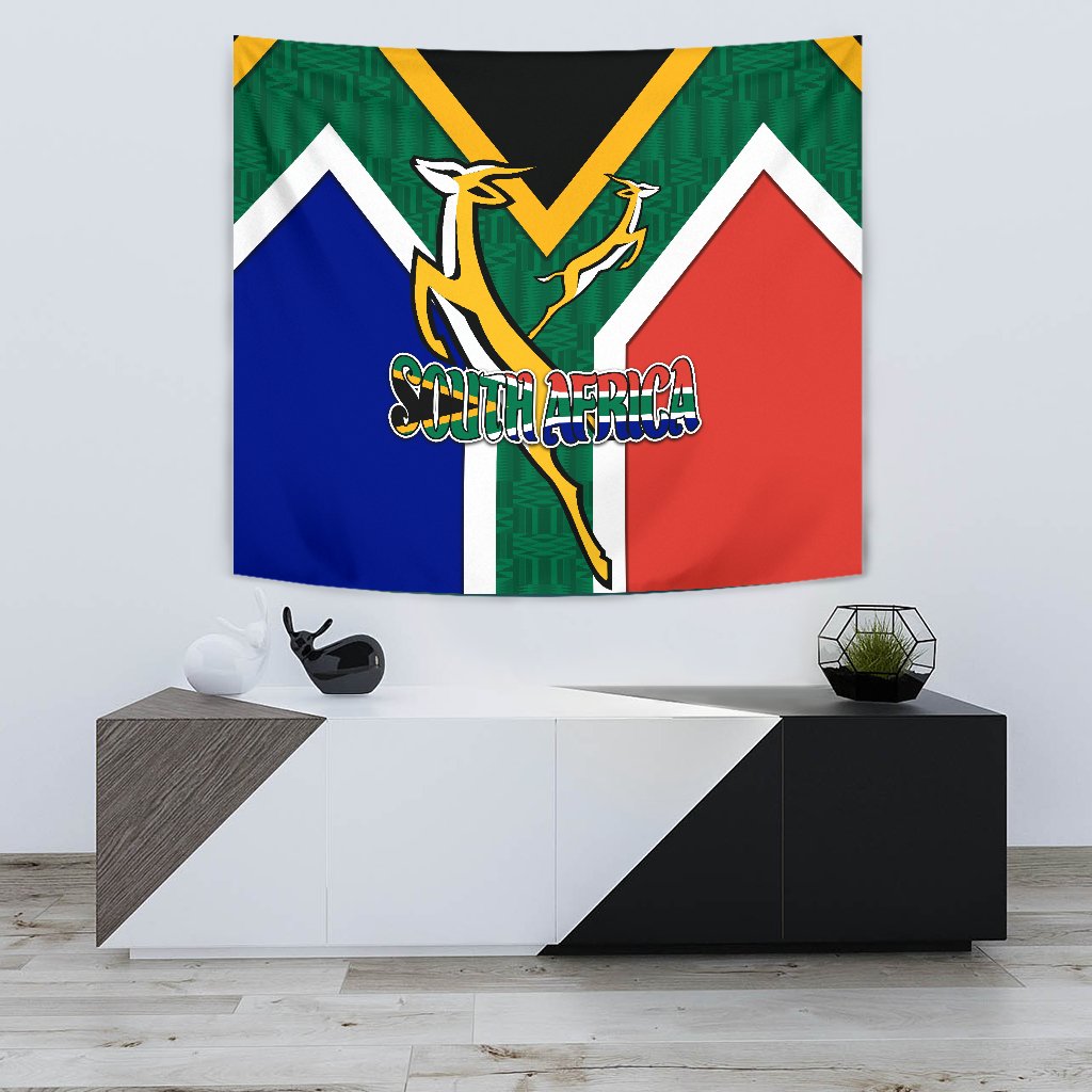 South Africa Tapestry Springboks Rugby Be Proud – Aljaira