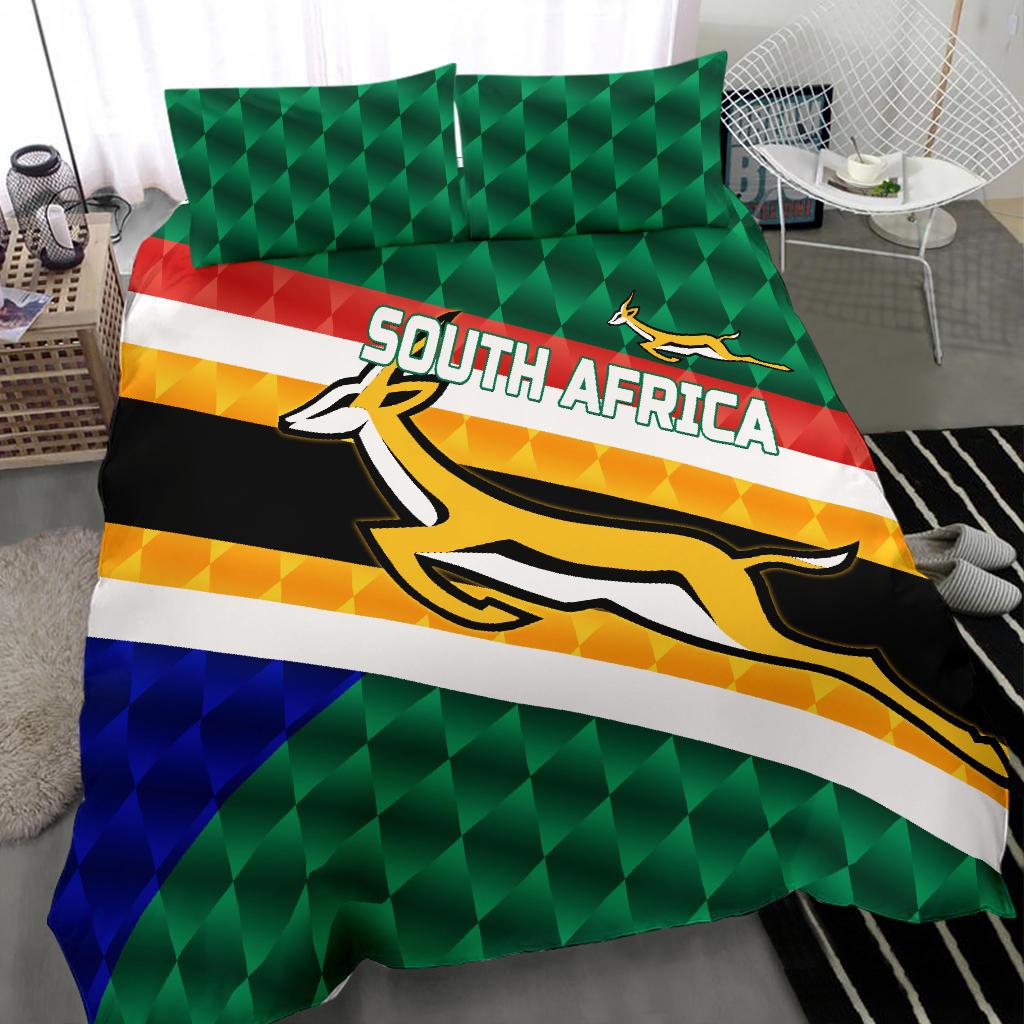 South Africa Bedding Set Springboks Rugby Sporty Style – Aljaira
