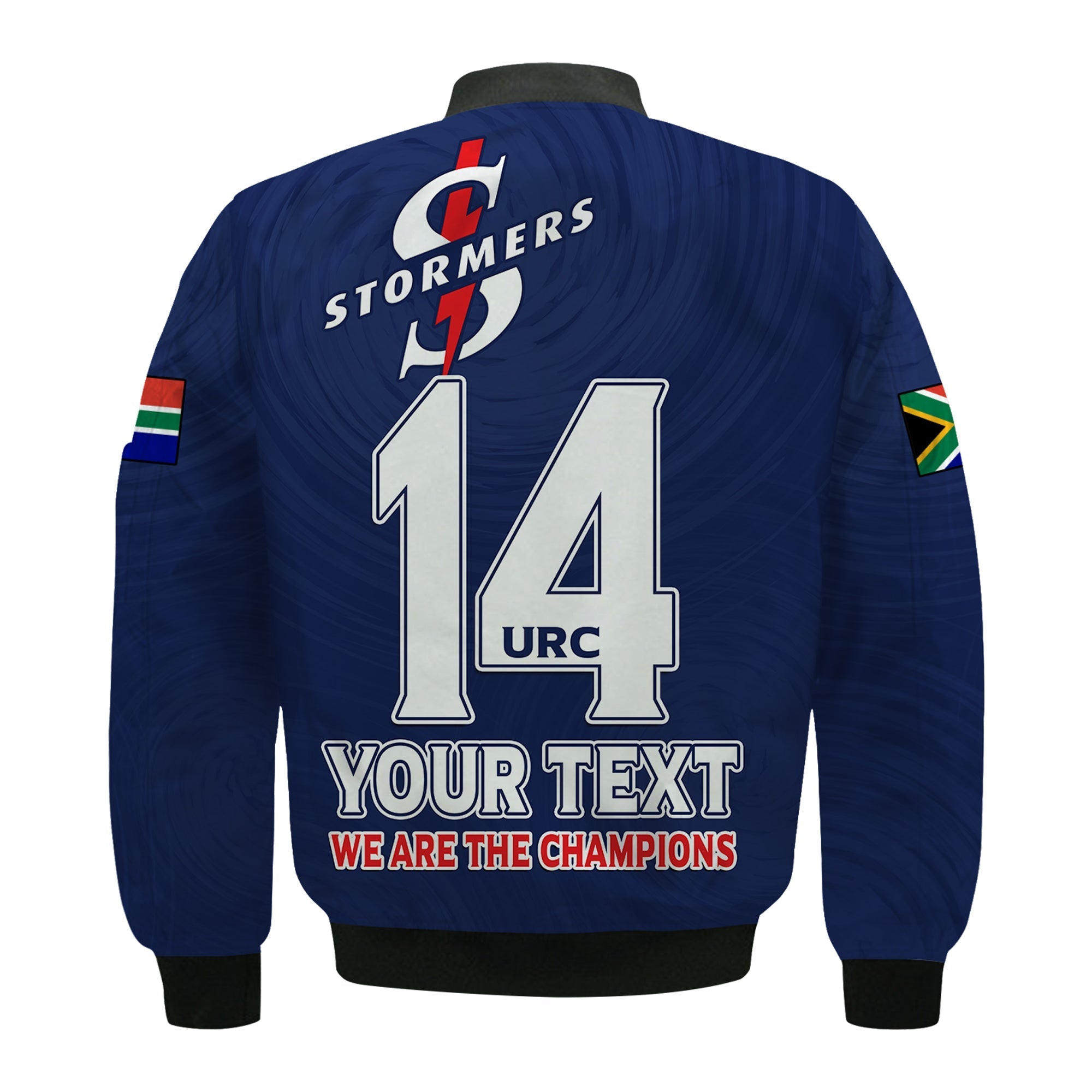 custom-text-and-number-stormers-south-africa-rugby-bomber-jacket-we-are-the-champions-urc-unity