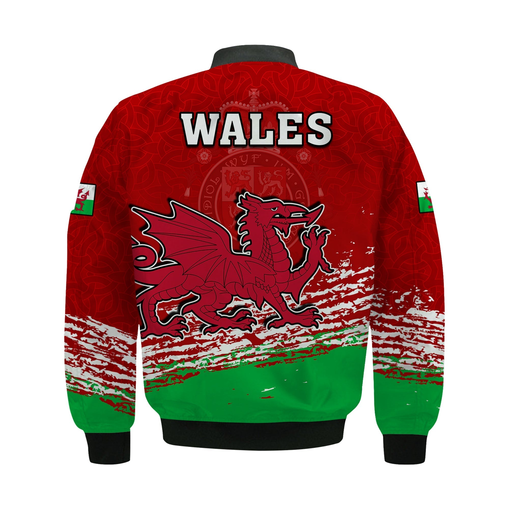 custom-personalised-wales-football-2022-bomber-jacket-come-on-cymru-the-red-wall