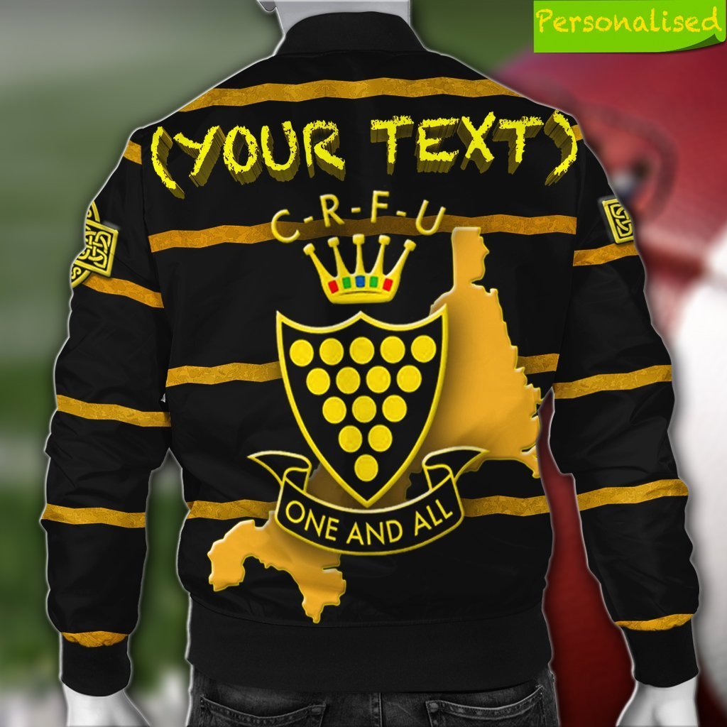 custom-text-cornwall-rugby-personalised-bomber-jacket-trelawnys-army-with-celtic-cross