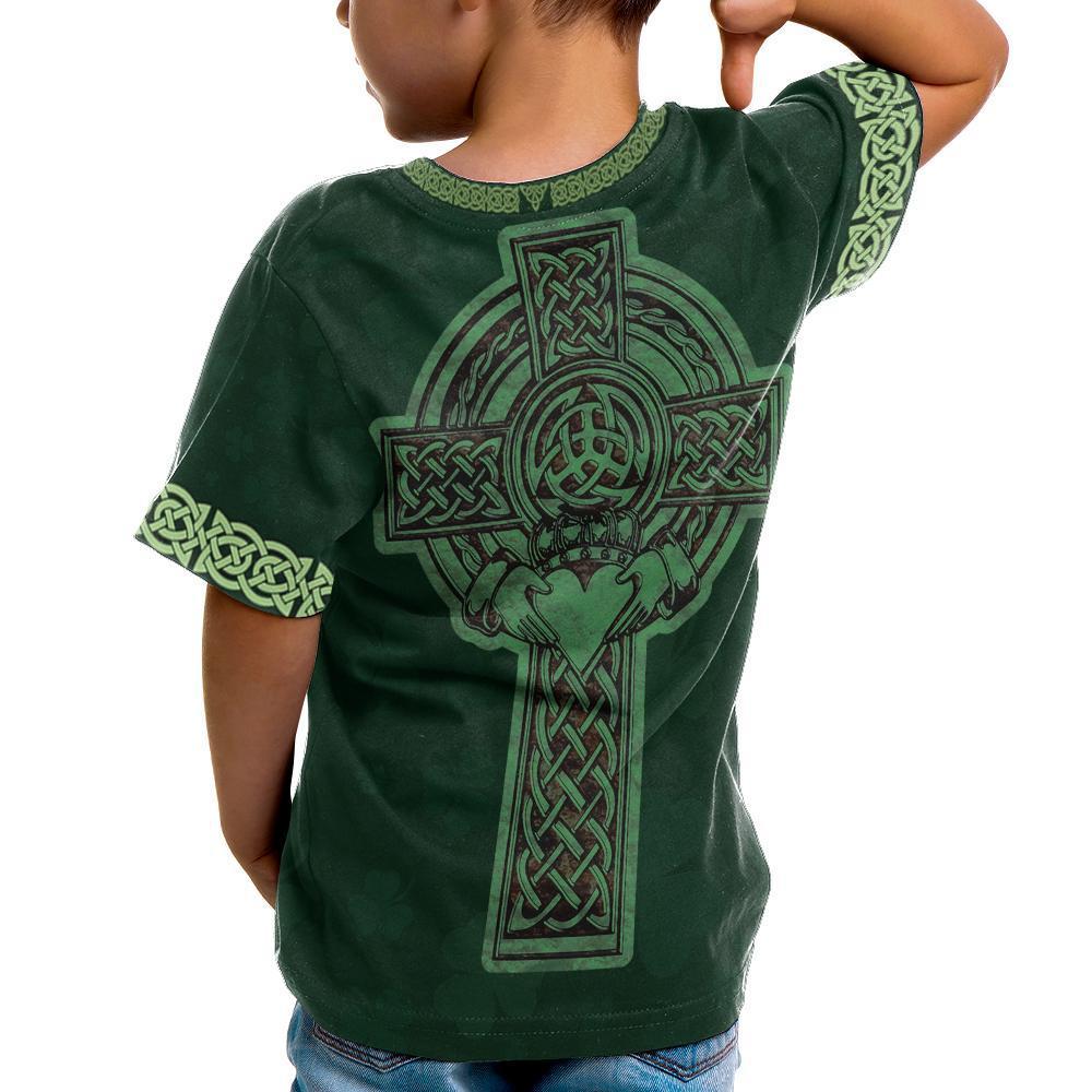 kid-celtic-ireland-t-shirt-irish-cross-with-celtic-knot-and-claddagh-ring