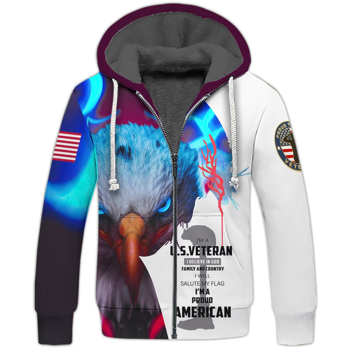 eagle-3d-shirt-veteran-3d-fleece-zipper-gift-for-veteran