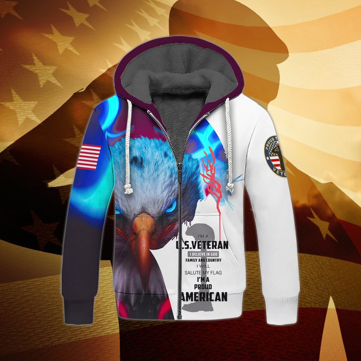 eagle-3d-shirt-veteran-3d-fleece-zipper-gift-for-veteran