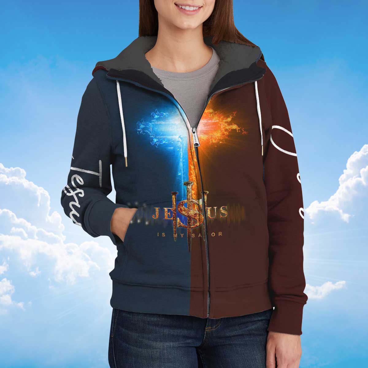 i-asked-god-to-make-me-a-better-man-fleece-zipper