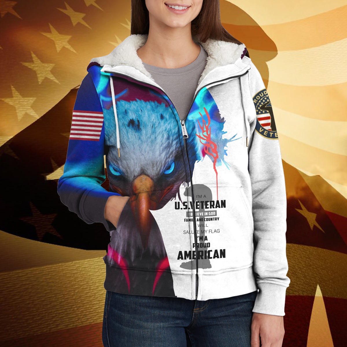 eagle-3d-shirt-veteran-3d-fleece-zipper-gift-for-veteran