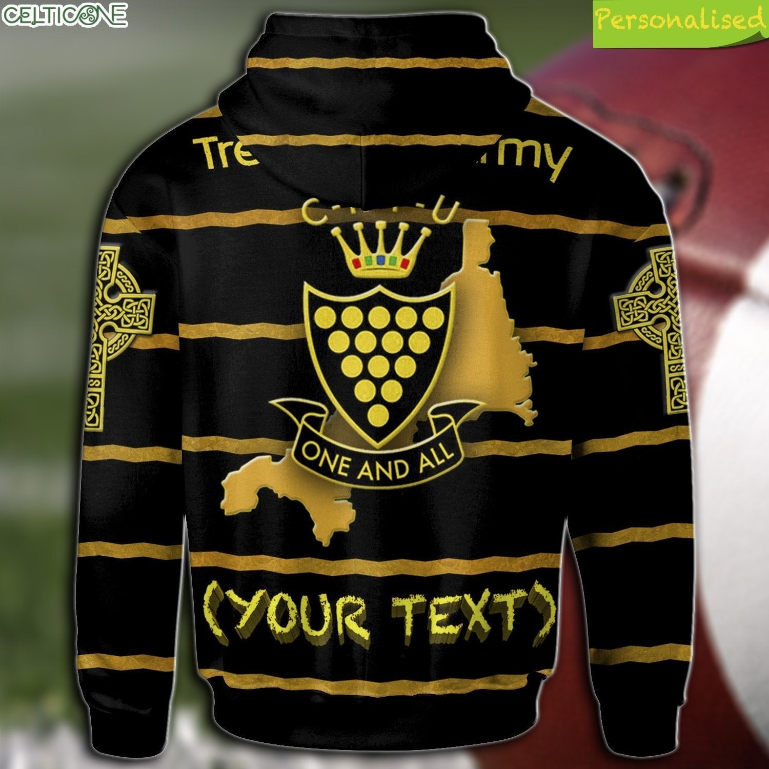 custom-text-cornwall-rugby-personalised-zip-hoodie-rugby-union-with-celtic-cross