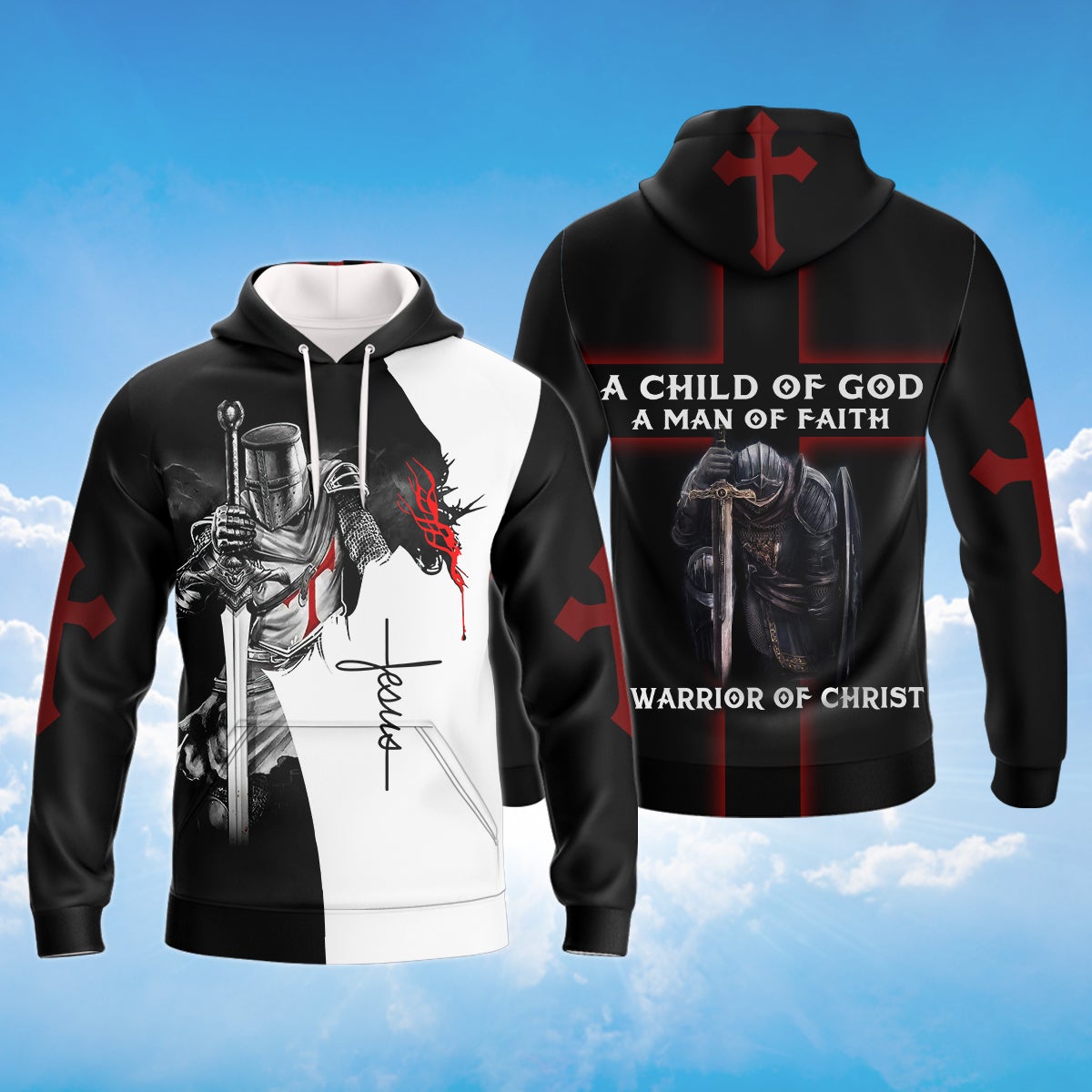 a-child-of-god-a-man-of-faith-knight-templar-jesus-hoodie