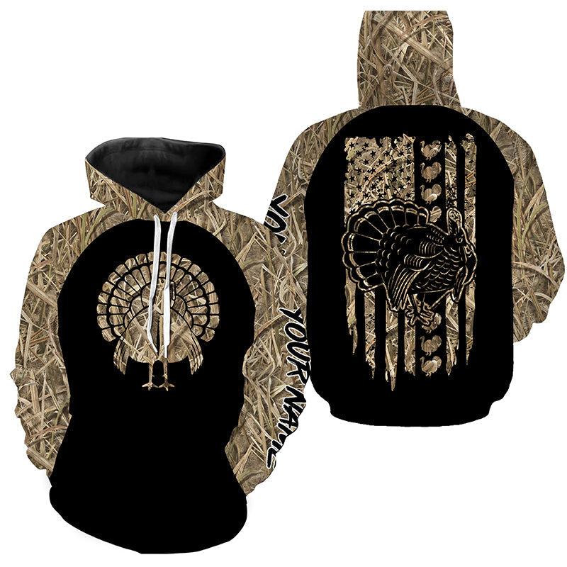 turkey-hunting-camo-american-flag-custom-name-3d-all-over-print-shirts-hunting-gift-for-hunters-fishing-hoodie
